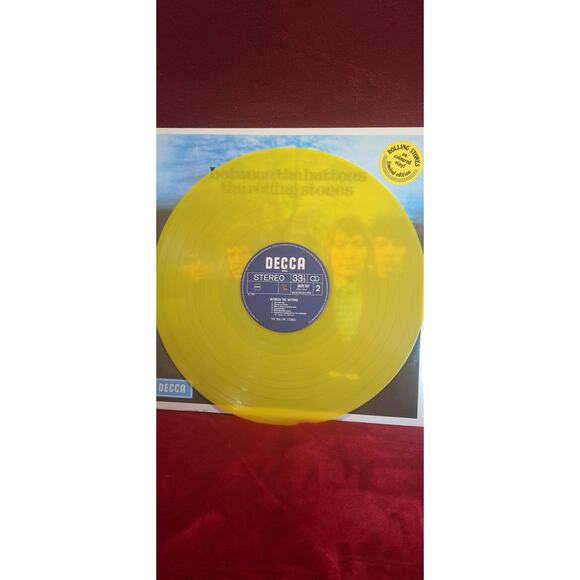 The Rolling Stones- Between the Buttons Yellow Vinyl DECCA 6835 207 EX EX WOW! - Picture 8 of 9